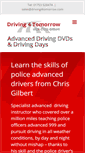 Mobile Screenshot of driving4tomorrow.com